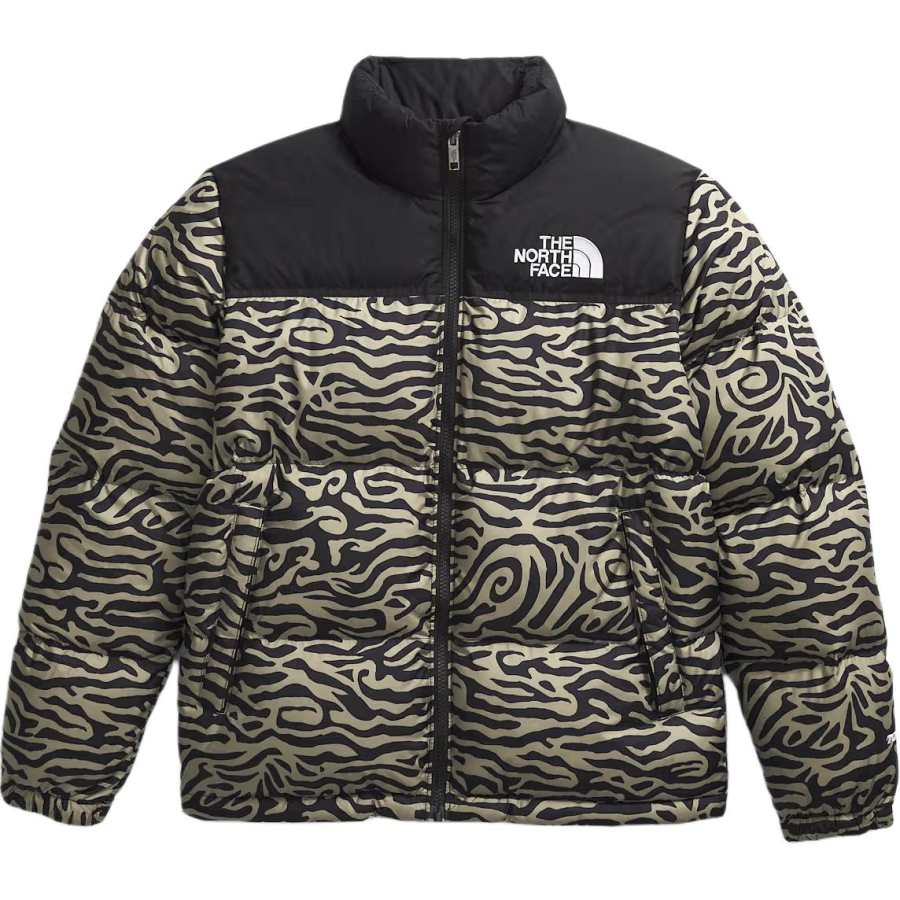 THE NORTH FACE Jacket Nuptse FW24 Black Gray Teenagers