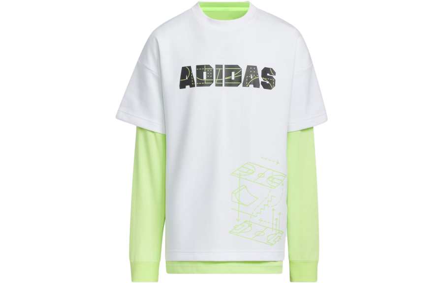 Adidas Adidas Kids T Shirts Crew Neck Moderate