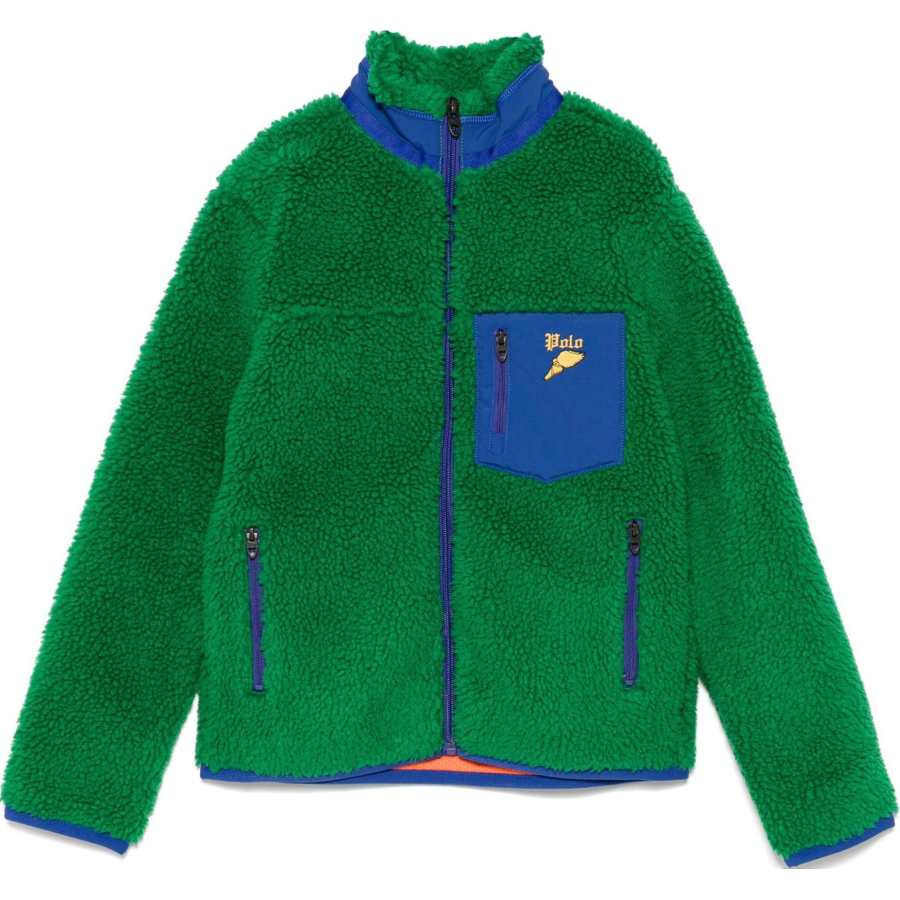 Polo Ralph Lauren Jackets & Coats FW24 Green Kids'
