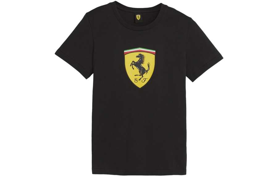 PUMA Kids T Shirts Crew Neck Moderate
