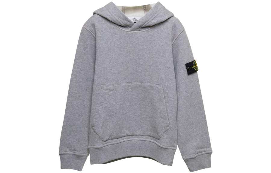 STONE ISLAND Sweatshirt Gray Kids'