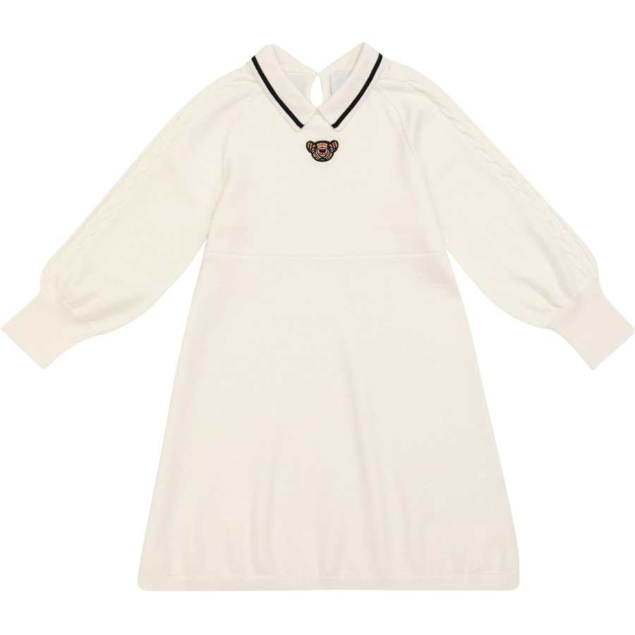 Burberry Dress FW22 White Kids'