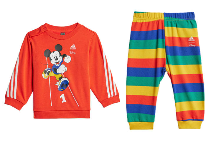 Adidas Adidas X Disney Kids Casual Sportswear Crew Neck Moderate