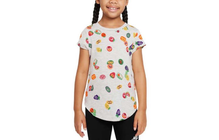 Nike Nike T Shirt Gray Mixed Color Kids'