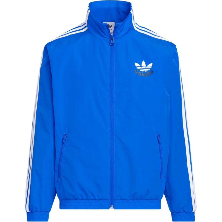 Adidas Originals Jackets & Coats ORIGINAL WOVEN JACKET Bird Feather Blue/White