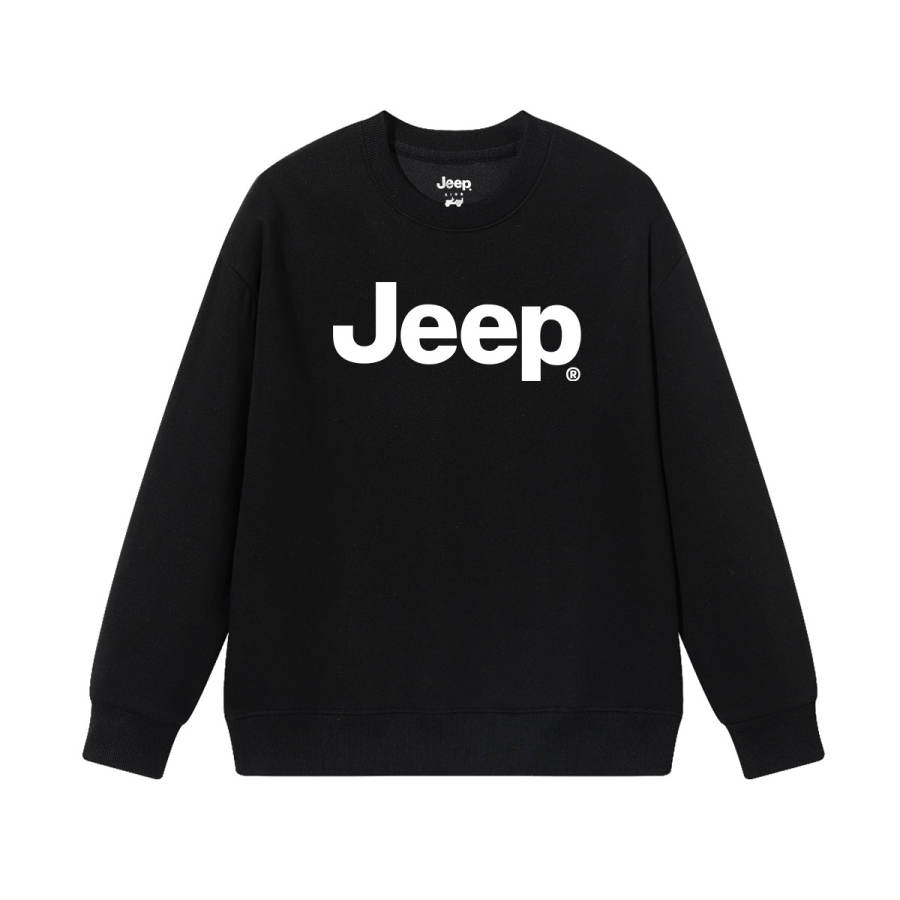 Jeep Grade School Sweatshirts Crew Neck Moderate