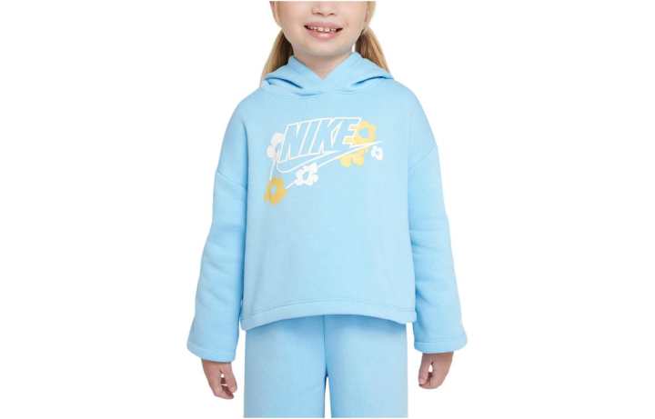 Nike Nike Kids' Apparel Floral Fleece Sweatshirt Blue Kids'