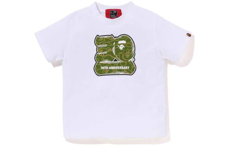 A BATHING APE Kids T Shirts Crew Neck Moderate