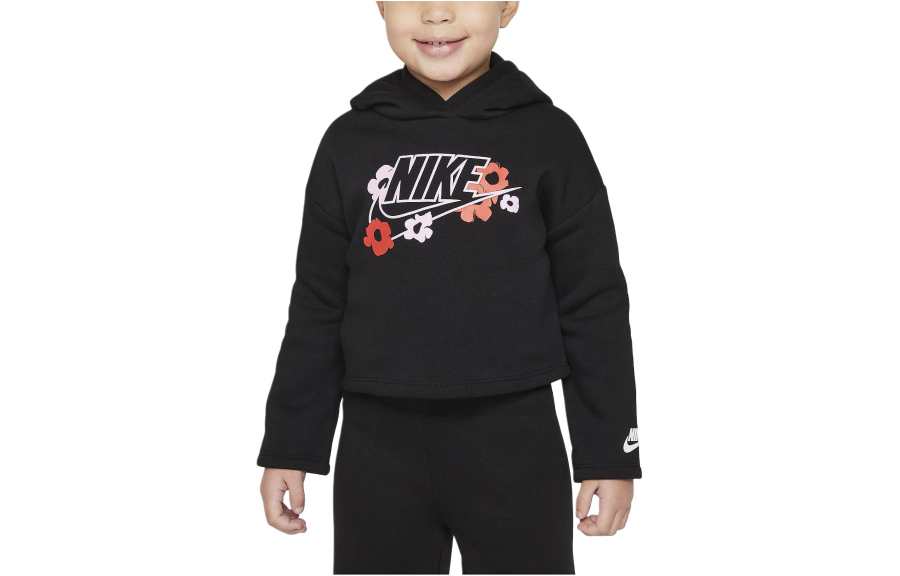 Nike Nike Kids' Apparel Toddler Graphic Hoodie Sweatshirt Baby Black
