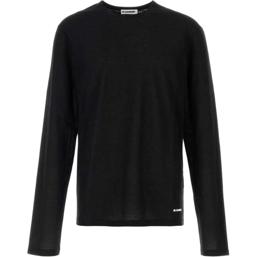 JIL SANDER + Crewneck Long Sleeved T Shirt