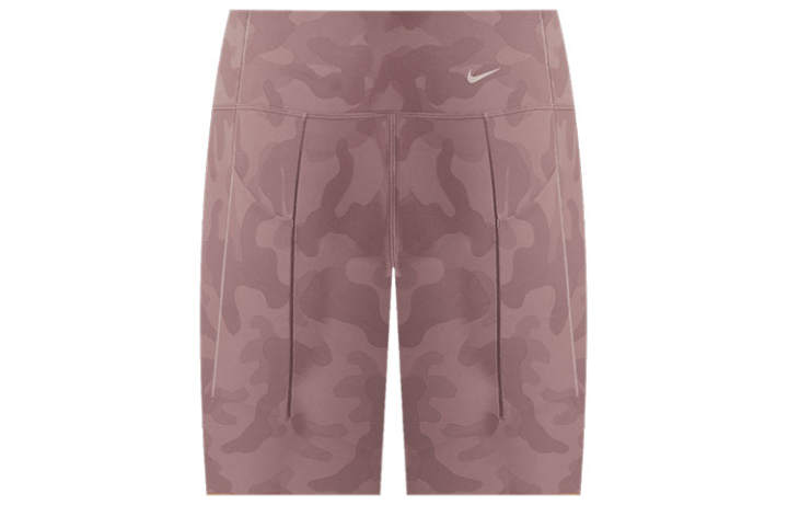 Nike Nike Universa Women's Medium-Support High-Waisted 8' Camo Biker Shorts With Pockets