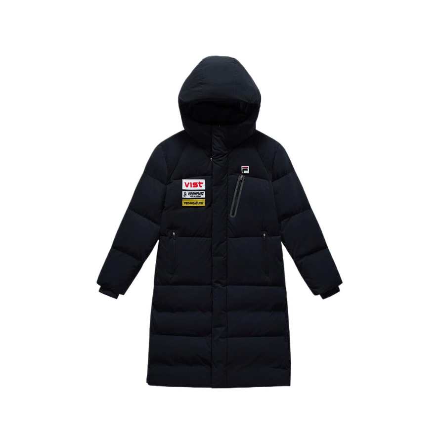 FILA KIDS Down Jacket Pitch Black Teenagers