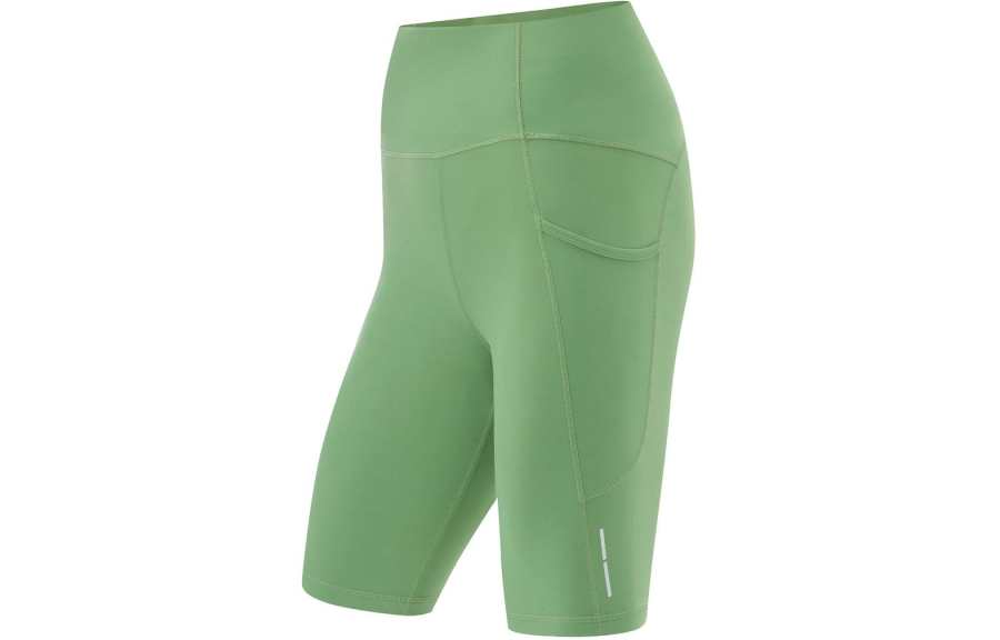 Li-Ning Li Ning Fitness Series Sports Shorts Women's Stone Moss Green
