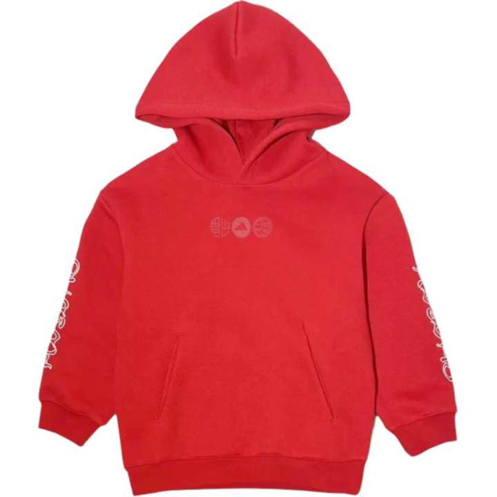 Adidas Adidas Sweatshirt Red Teenagers