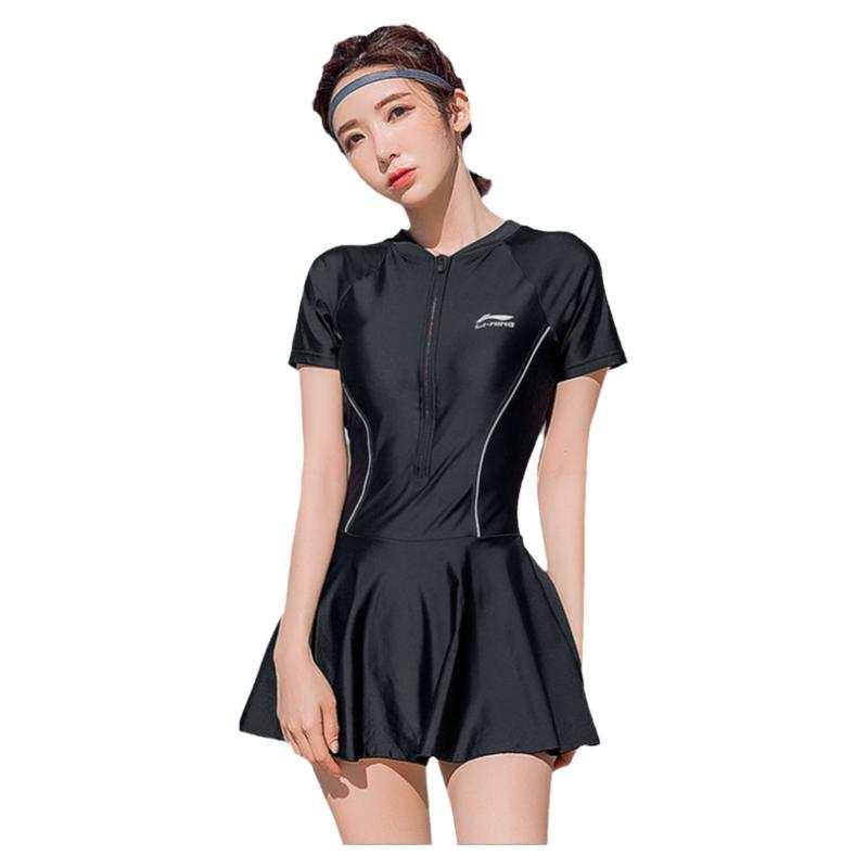 Li-Ning Li Ning Sports Trendy Collection Swim Dresses & Skirts Women's Skirt One Piece Swimsuit