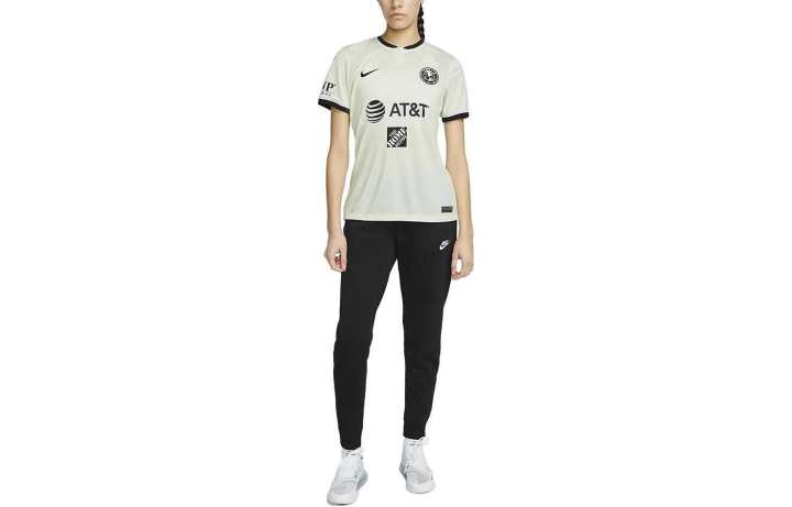 Nike Nike America Soccer Jerseys Women's Light Green Crew Neck Moderate