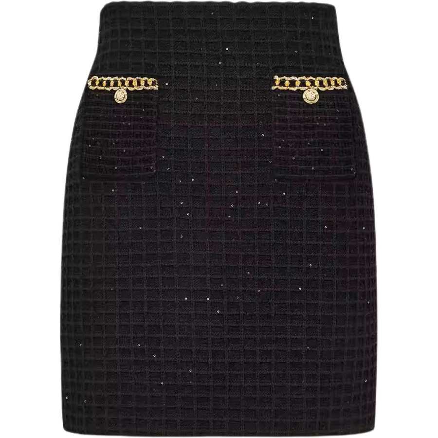 KARL LAGERFELD / Karl Lagerfeld Jeans Casual Short Skirts Women's Black