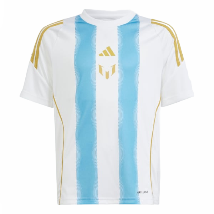 Adidas Adidas T Shirt White/half Blue Gradient Teenagers