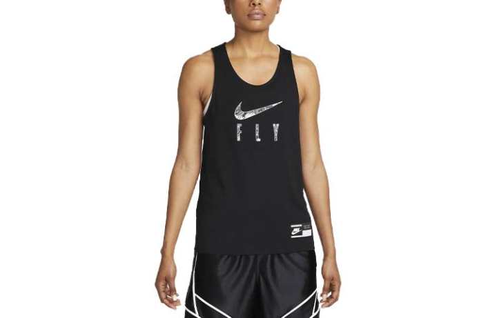 Nike Nike Basketball Jerseys Women's Black Crew Neck Moderate