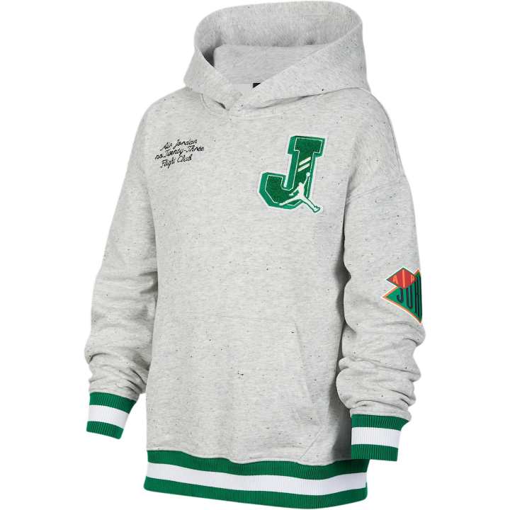 Jordan Jordan Sweatshirt Flight FW24 Light Heather Gray Teenagers