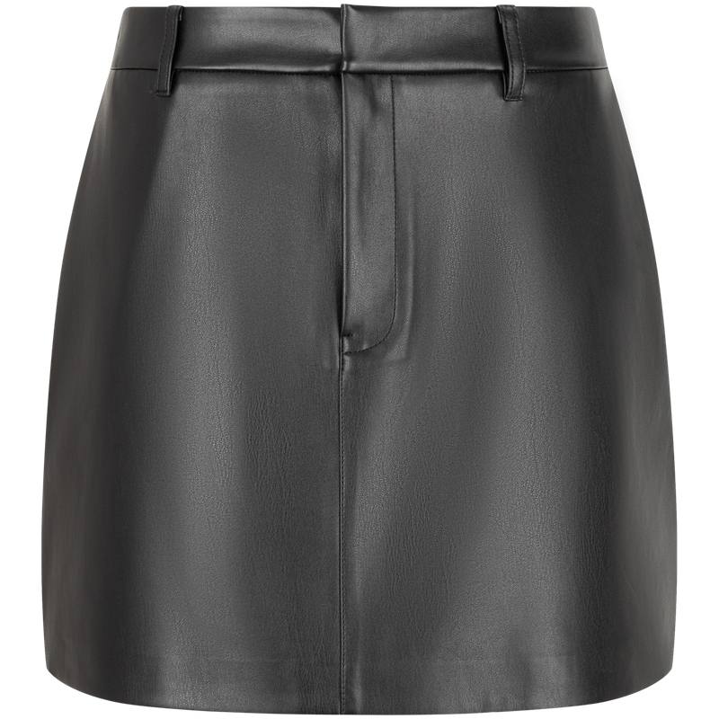 CALVIN KLEIN Casual Short Skirts Women's Space Black