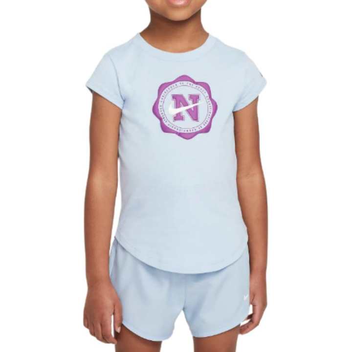 Nike Nike Dri FIT Sport T Shirt Light Armory Blue Infant And Toddler