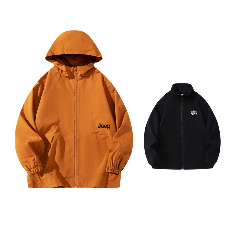 Jeep Jeep Grade School Jackets Hooded Moderate