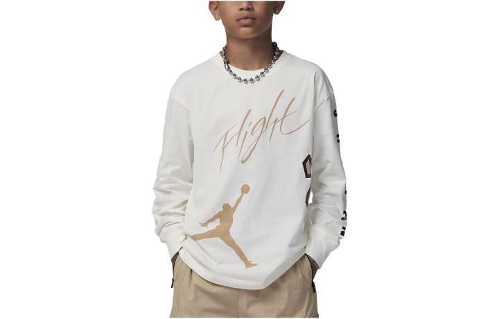 Jordan Jordan Kids T Shirts Crew Neck Moderate