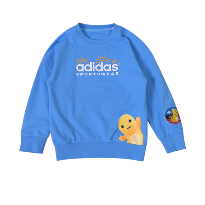 Adidas Adidas Sweatshirt Blue Children Aged 3 7 Years Old