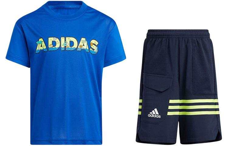 Adidas Adidas Kids Casual Sportswear Crew Neck Moderate