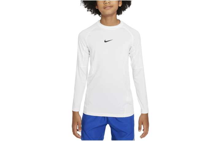 Nike Nike Sweatshirt Kids' Apparel Dri FIT Long Sleeve Top White Kids'