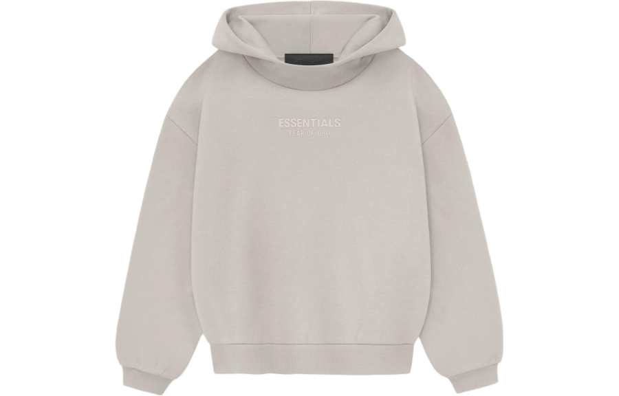 Fear Of God Essentials Sweatshirt Smoke Cloud Gray/Silver Cloud Kids'