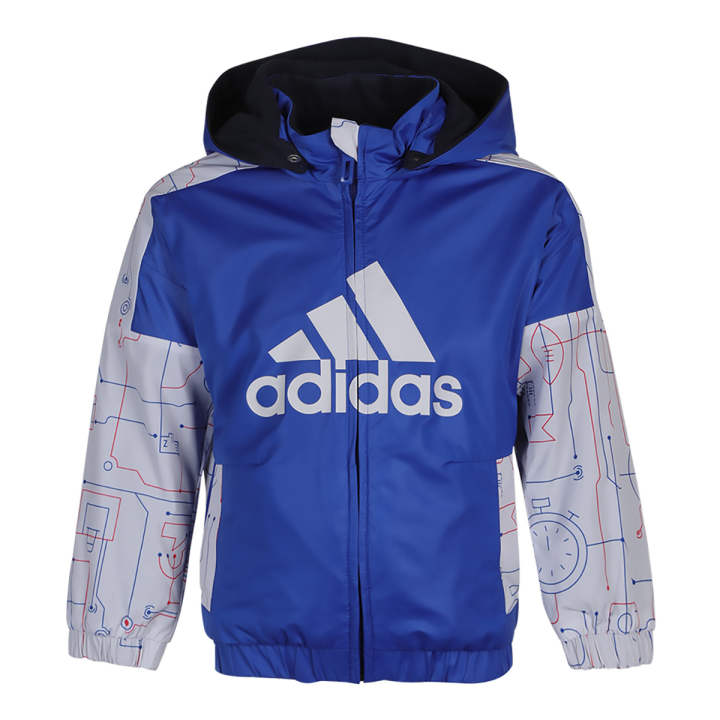 Adidas Adidas Jackets & Coats Blue Children Aged 3 7 Years Old
