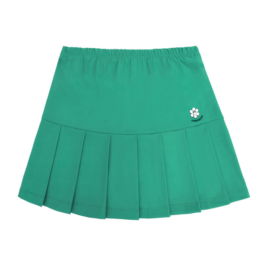CORALIAN Casual Short Skirts Women's Green