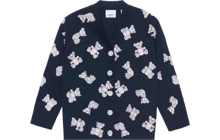 Burberry Sweater Marine Blue Kids'