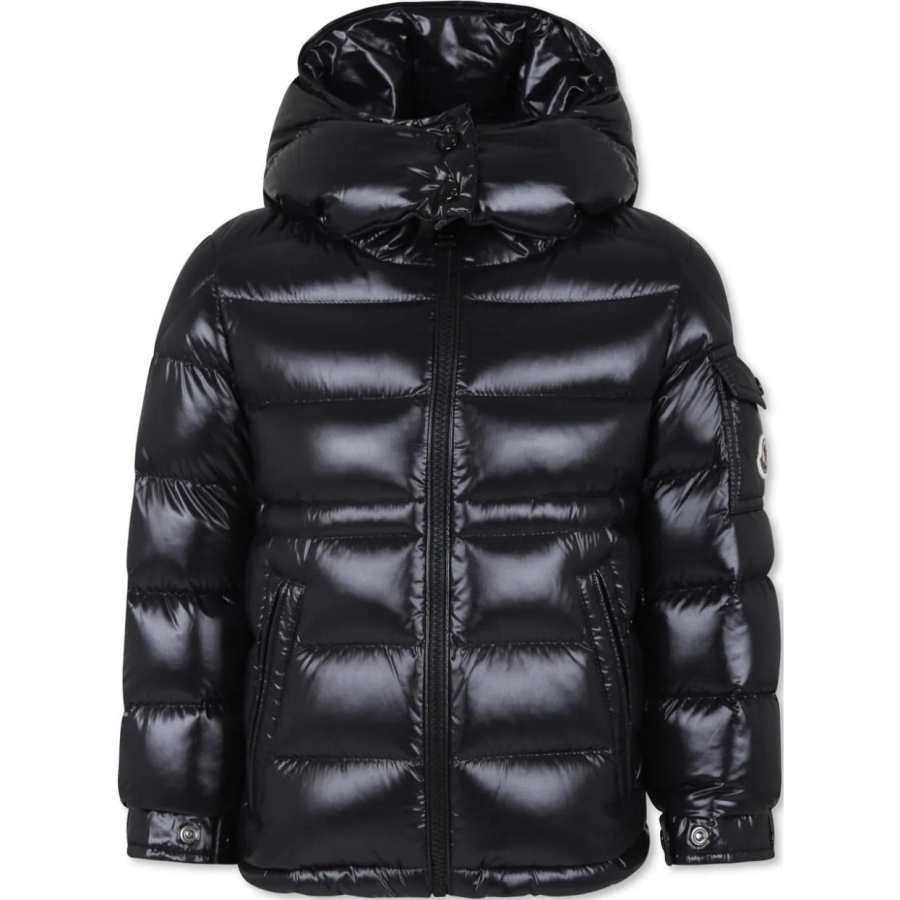 Moncler Mel Series Jackets & Coats Kids' Black