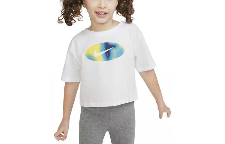 Nike Nike T Shirt Kids Create Graphic Boxy Tee White Infant And Toddler