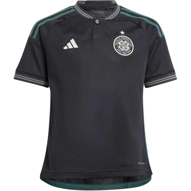 Adidas Adidas Celtic FC T Shirt Black Teenagers