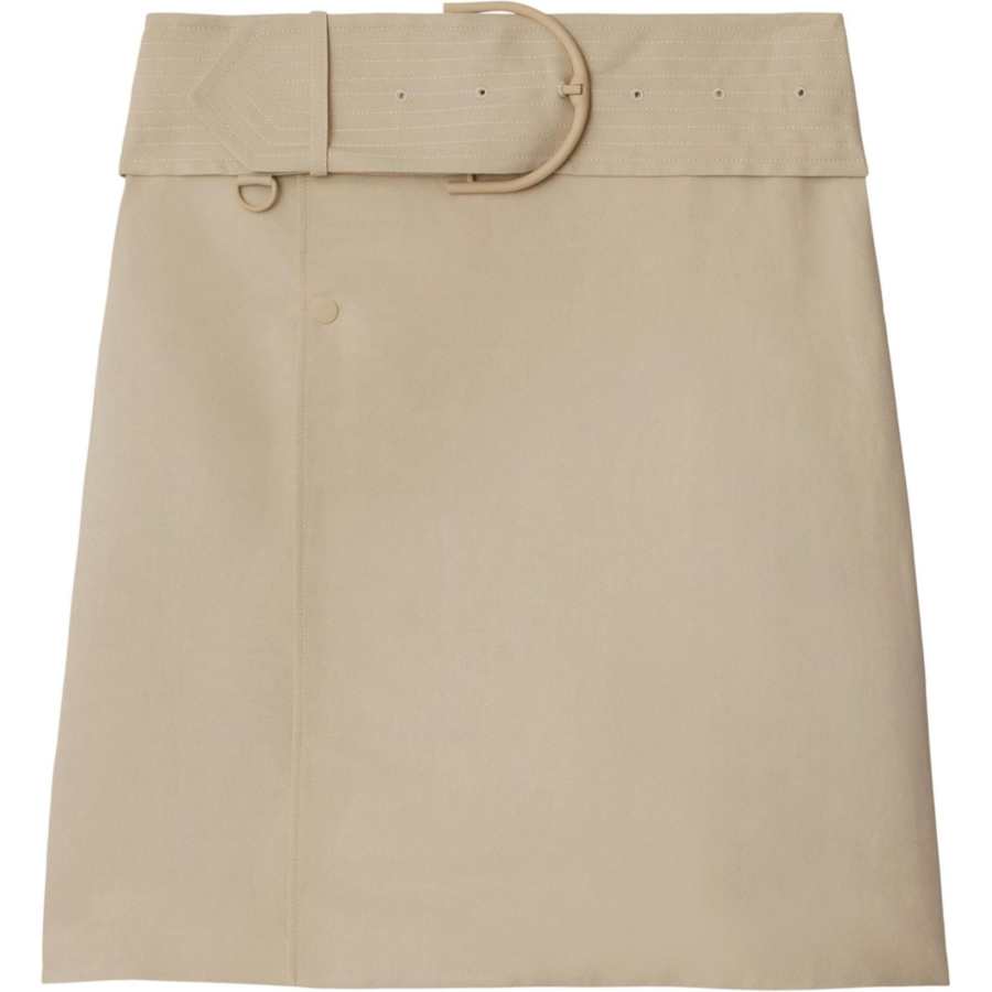 Burberry Casual Long Skirt Women's Sandy Beige