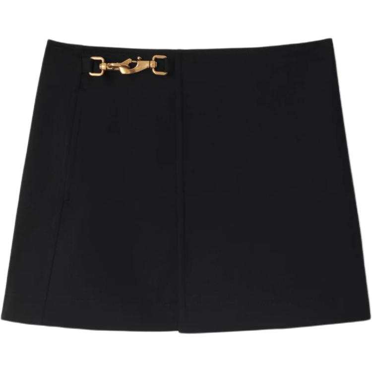 Burberry Wool Mini Skirt 'Black'