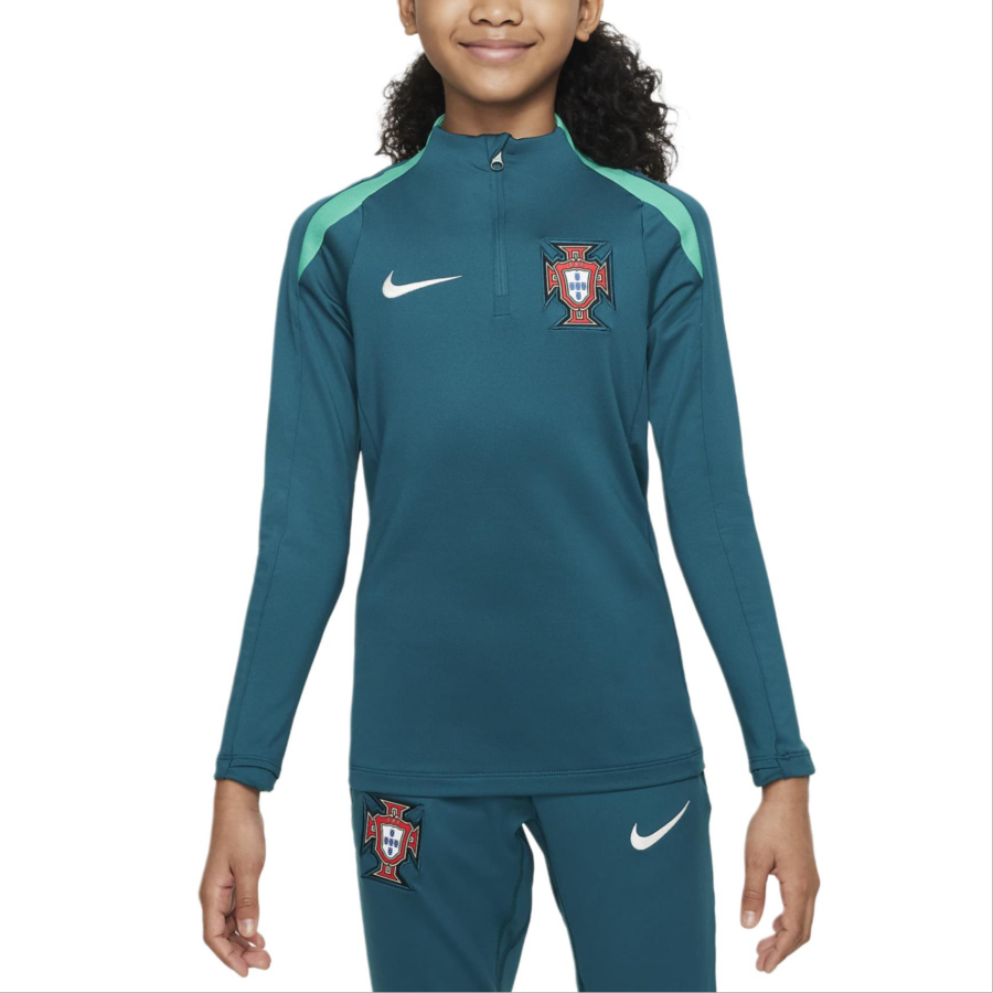 Nike Nike Sweatshirt Portugal Strike Older Kids' Nike Dri FIT Football Drill Top Geode Teal Teenagers