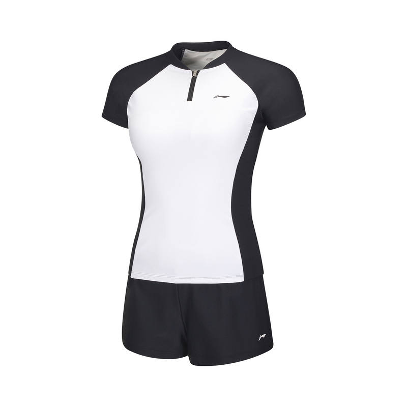 Li-Ning Li Ning Two Piece Swimsuit Women's Standard White/Black
