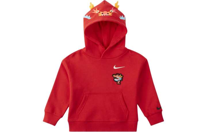 Nike Nike Dragon Soaring New Year Collection FW23 Sportswear Chinese New Year Sweatshirt Baby Red