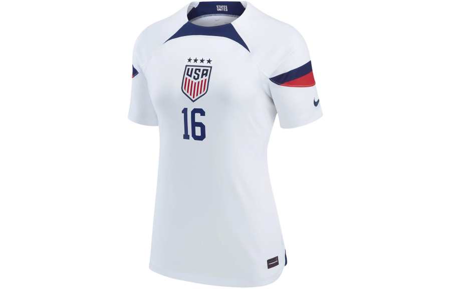 Nike Nike United States National Team USWNT Stadium Home Rose Lavelle Soccer Jersey Fan Edition Women's White