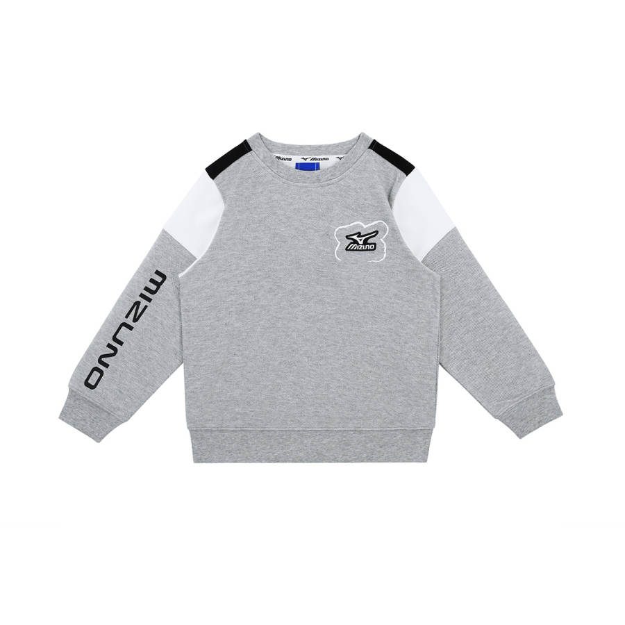 Mizuno Mizuno Kids Sweatshirts Crew Neck Moderate