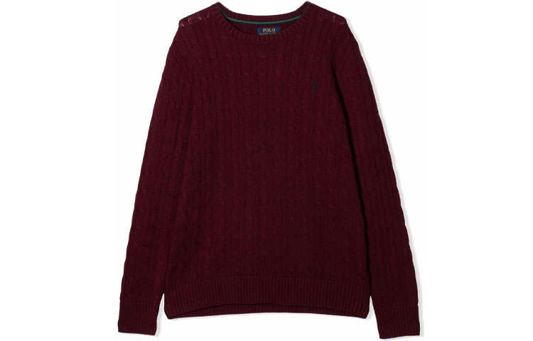 Polo Ralph Lauren Sweater SS23 Standard Burgundy Kids'