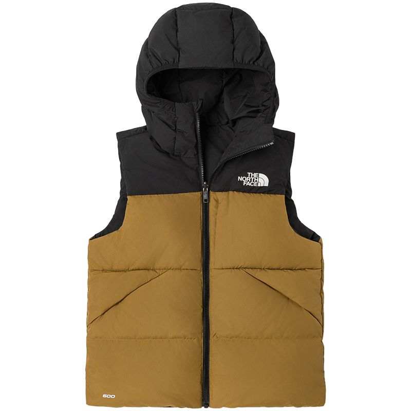 THE NORTH FACE Down Vest Geological Brown Teenagers