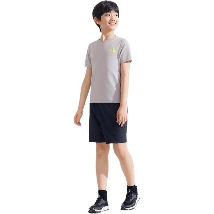 THE NORTH FACE SUN CHASE T Shirt Moon Shadow Gray Kids'