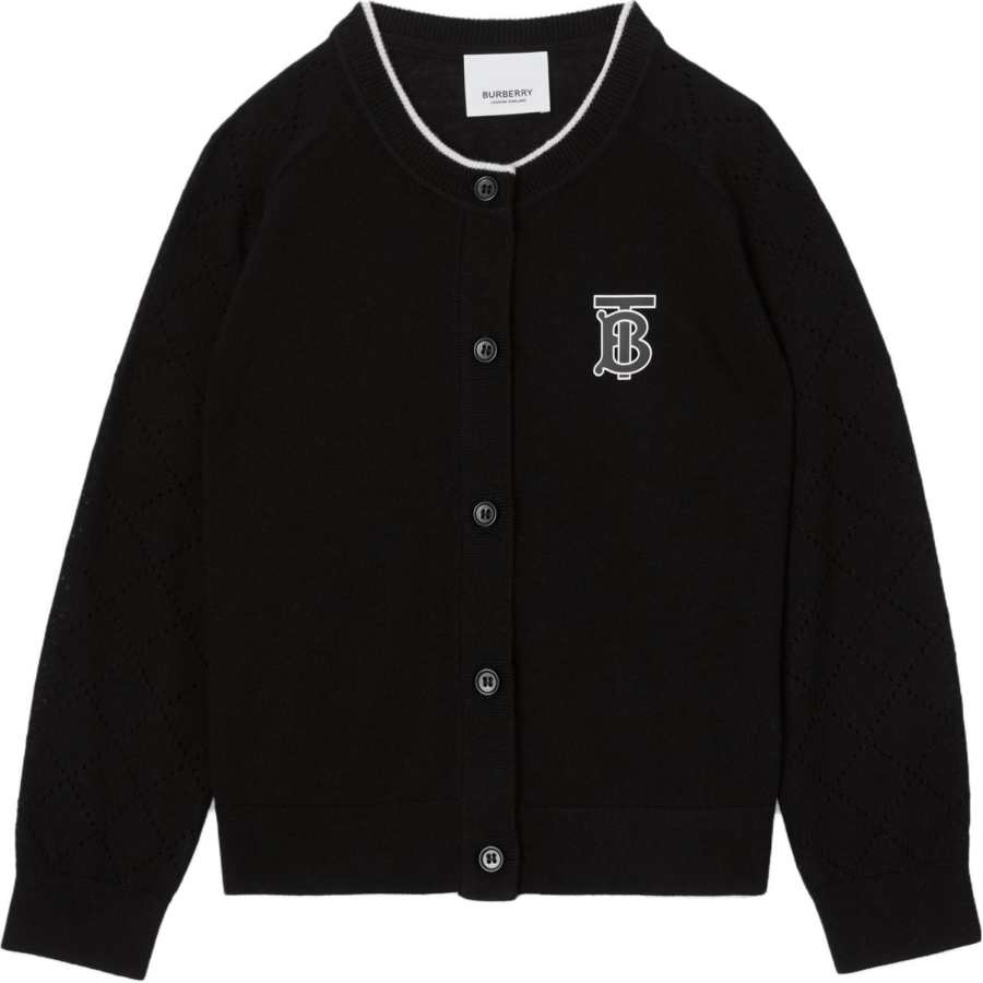 Burberry Sweater SS23 Black Kids'