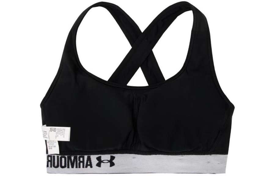 Under Armour Crossback Sports logo detail bra
